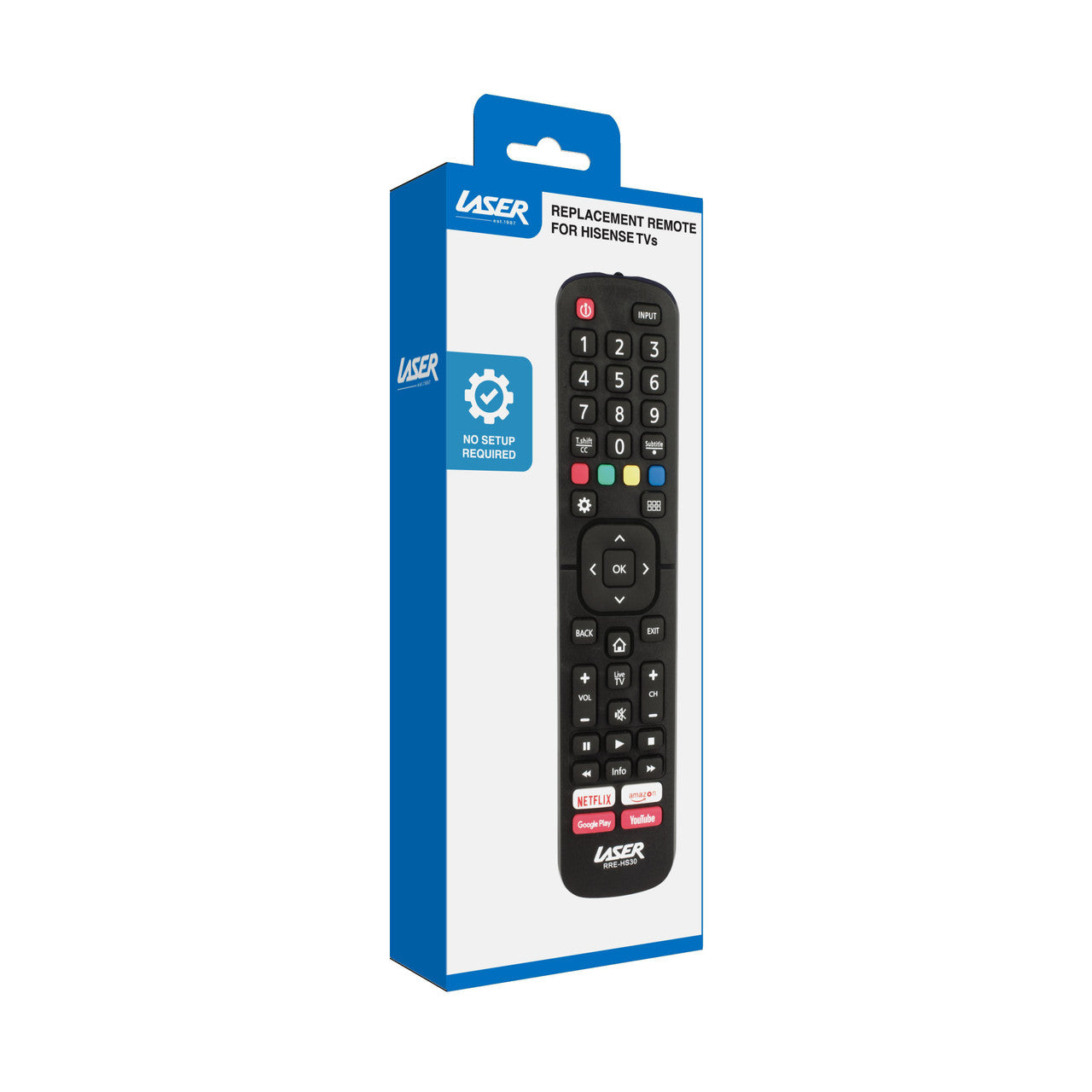 Laser Remote Control for Hisense TV Black - Image 8