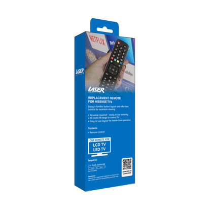 Laser Remote Control for Hisense TV Black - Image 9