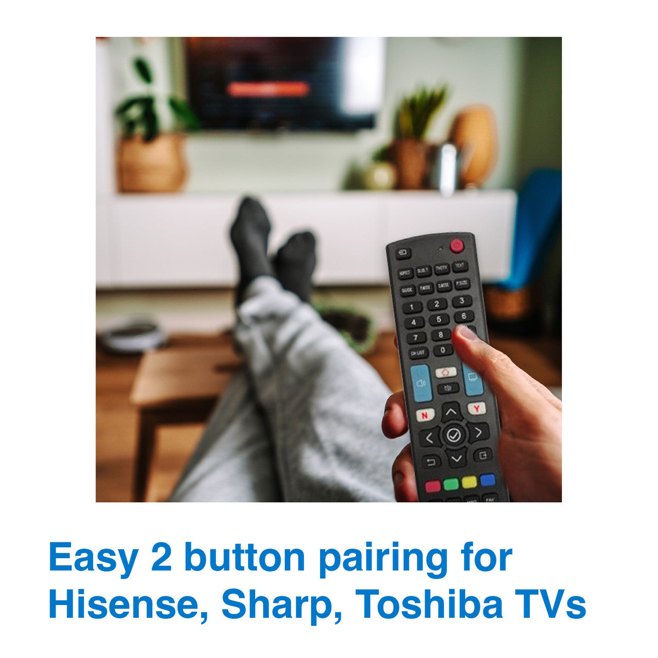Laser Universal TV Remote for Smart & LED TVs - Image 2