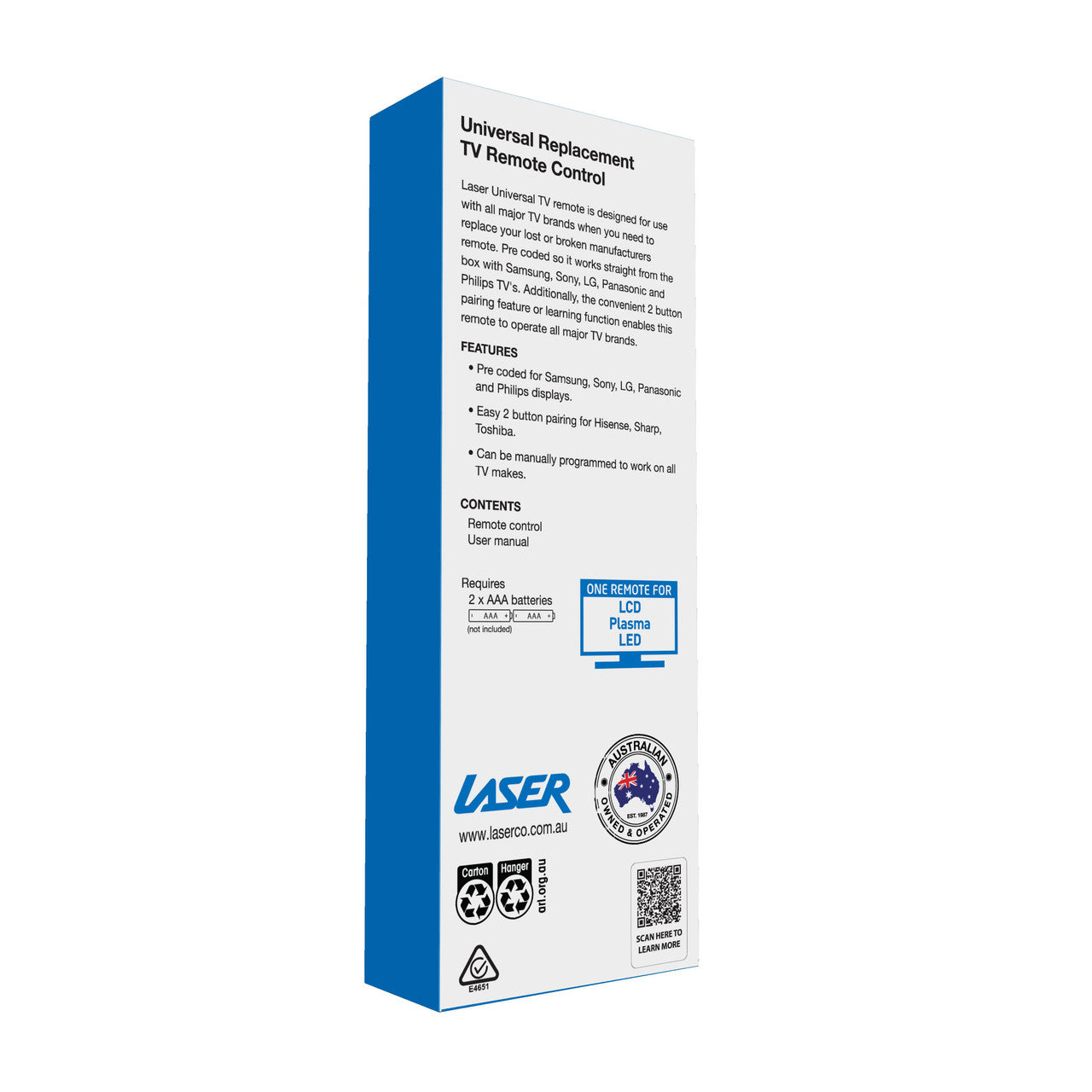 Laser Universal TV Remote for Smart & LED TVs - Image 7