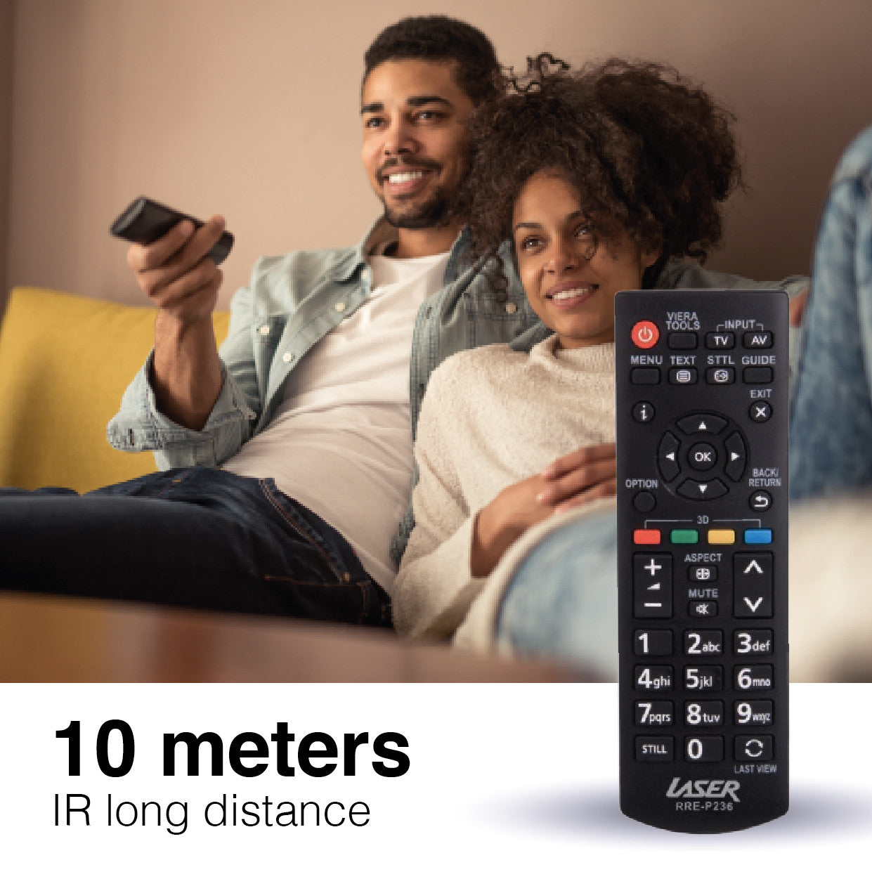 Laser Remote Control for Panasonic TV - Image 2