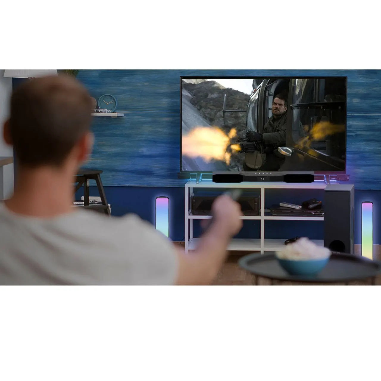 Precision RGB Gaming Soundbar with Subwoofer - Image 3