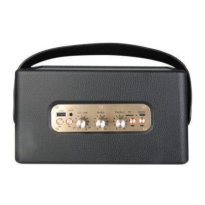 SoundTec Retro Bluetooth Boombox Black - Image 2