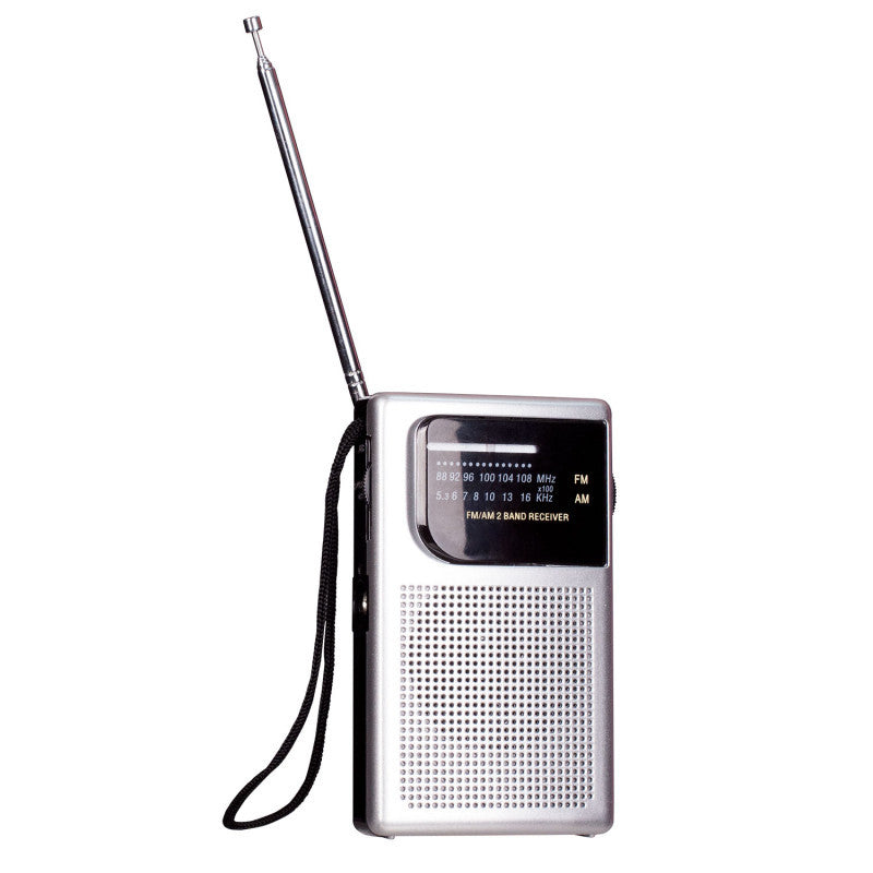 Laser Pocket Radio AM FM Built-in Speaker and Earphones Socket - Image 2