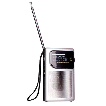 Laser Pocket Radio AM FM Built-in Speaker and Earphones Socket - Image 2