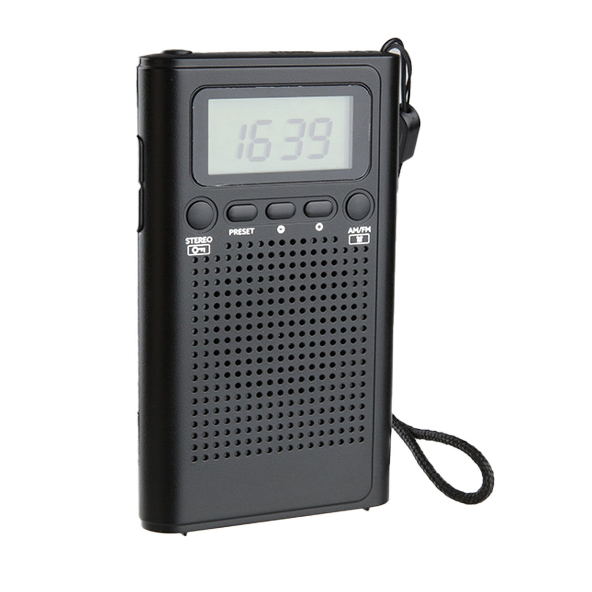 Laser AM FM Pocket Radio with LCD and Speaker - Image 3