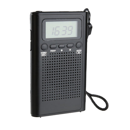 Laser AM FM Pocket Radio with LCD and Speaker - Image 3
