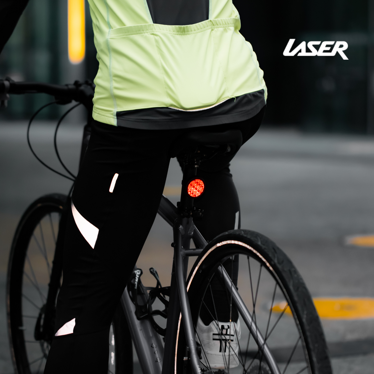 Laser Round Red Reflector Smart Tag - Image 4