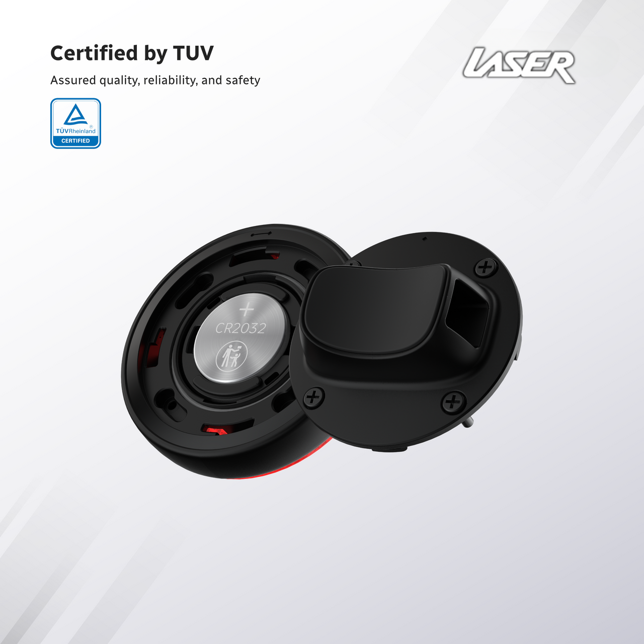Laser Round Red Reflector Smart Tag - Image 6