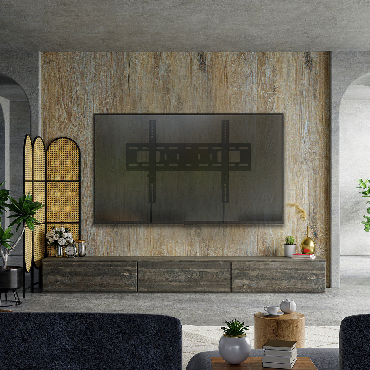 Laser TV Wall Mount with Extension Tilt for 37 inches - 80 inches Panels - Image 2