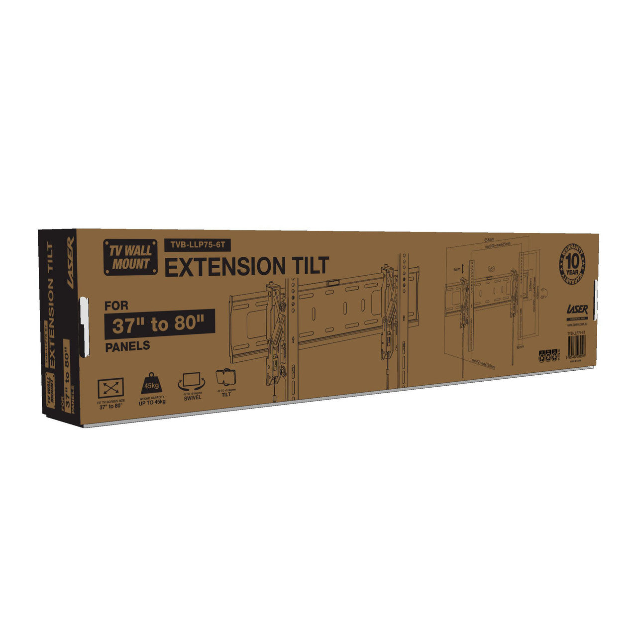 Laser TV Wall Mount with Extension Tilt for 37 inches - 80 inches Panels - Image 7