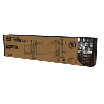 Laser TV Wall Mount with Extension Tilt for 37 inches - 80 inches Panels - Image 8