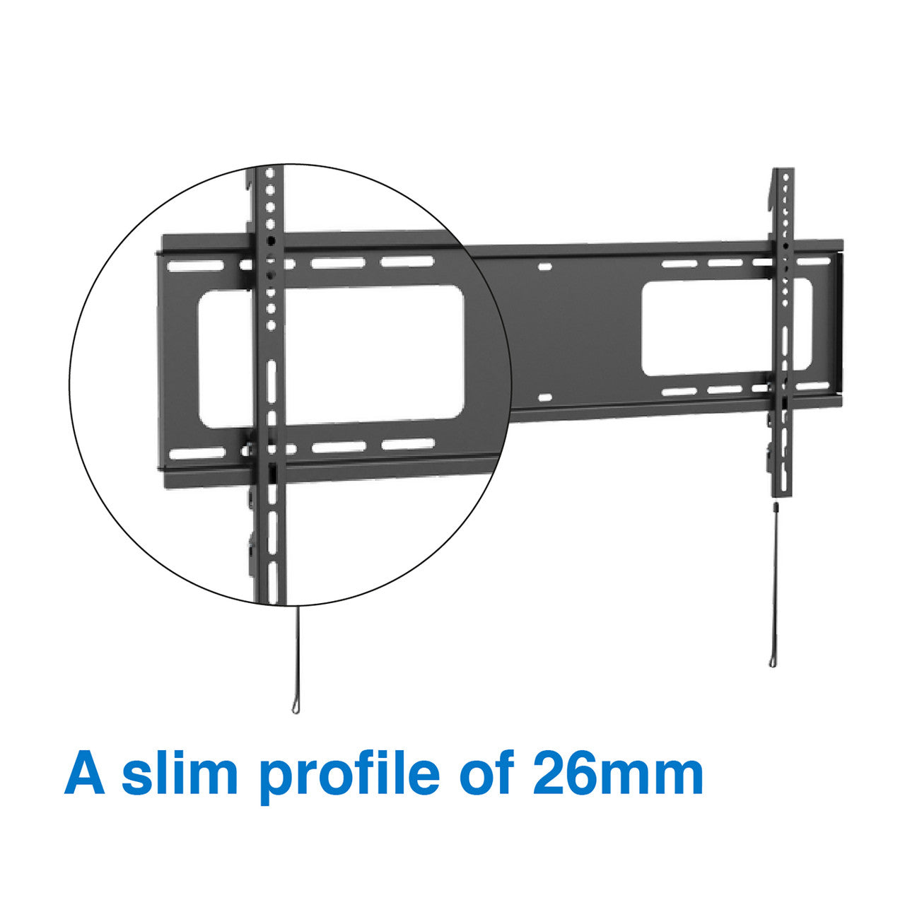 Extra Large Fixed TV Wall Mount 43 inches - 90 inches Panels - Image 4