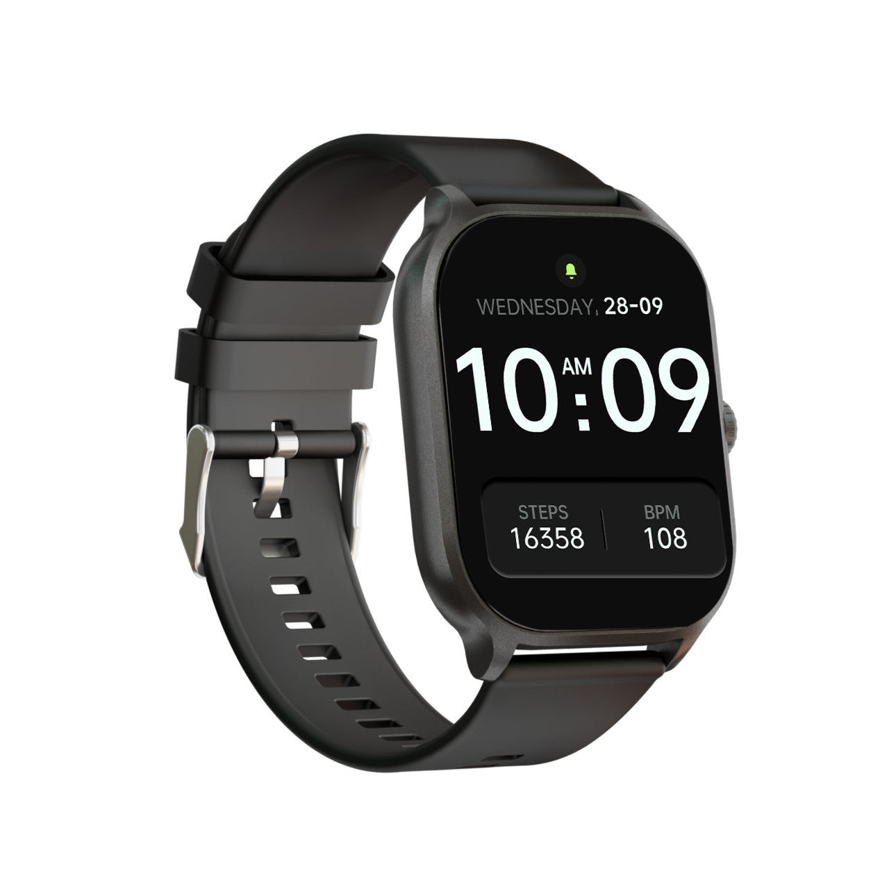 V-Fitness Smart Watch 2 Inch Touch Screen - Black - Image 4