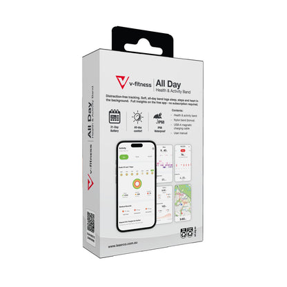V-Fitness Smart Band Black - Image 5