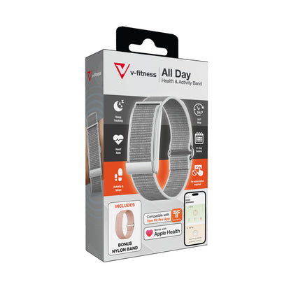 V-Fitness Smart Band Silver - Image 4