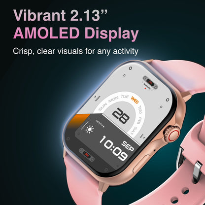 V-Fitness Smart Watch GPS and 2.1 inch Pink - Image 3