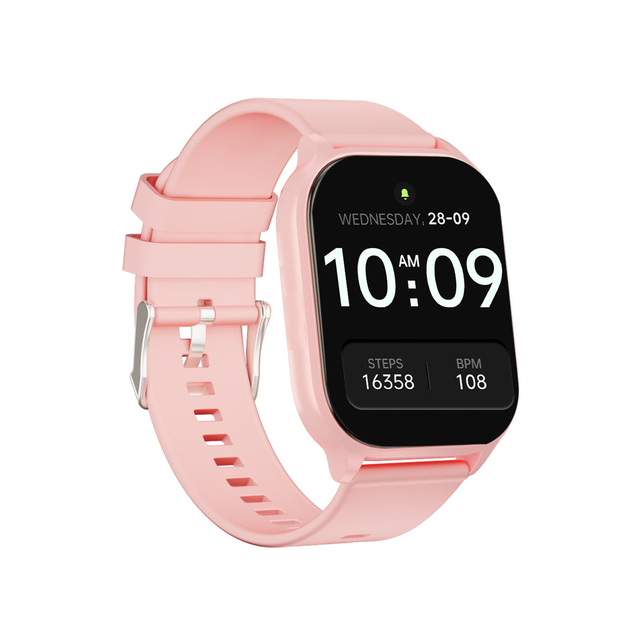 V-Fitness Smart Watch 2 Inch Touch Screen - Pink - Image 3