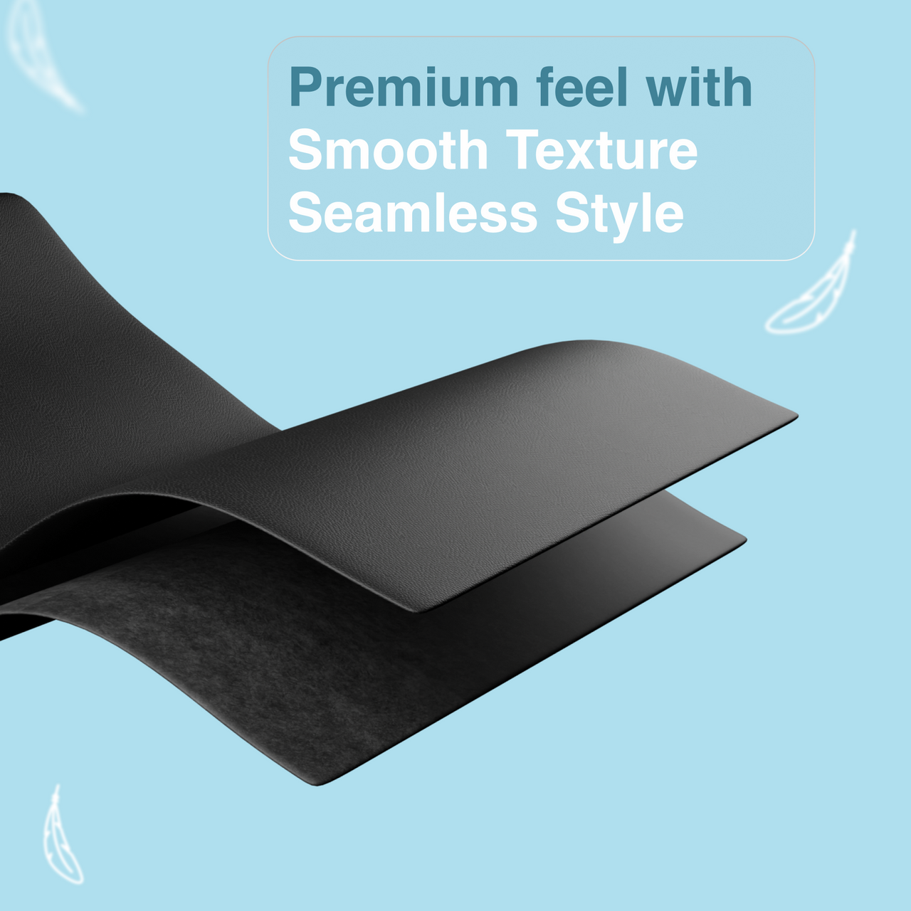 Laser Wireless Charging Desk Mat Black - Image 8
