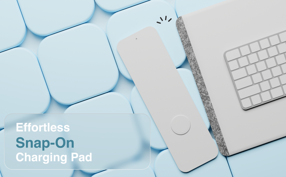 Laser Wireless Charging Desk Mat Grey - Image 4
