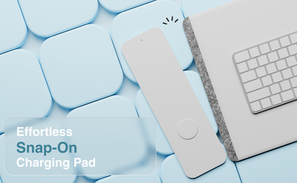 Laser Wireless Charging Desk Mat Grey - Image 4