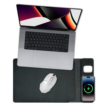 Laser Wireless Charging Laptop Sleeve Up to 16 Inch Black - Image 9