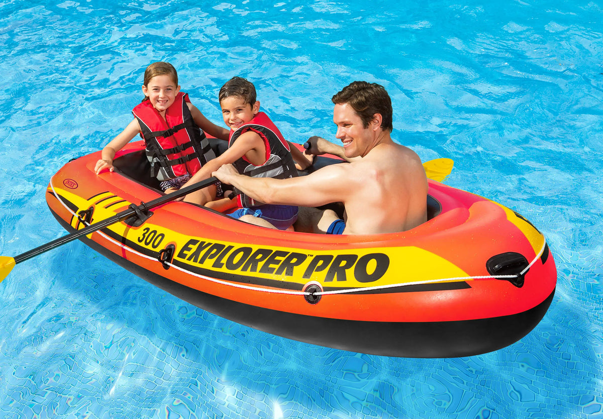 Intex Explorer Pro 300 - Inflatable Boat Sest 58358