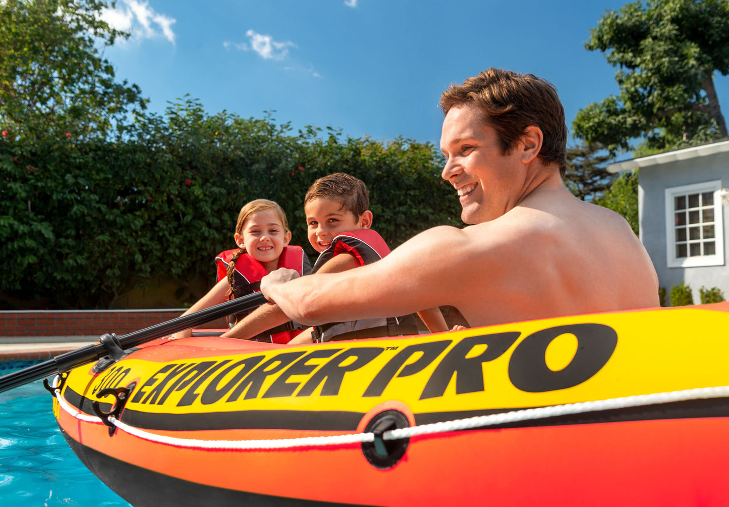Intex Explorer Pro 300 - Inflatable Boat Sest 58358 - Image 4