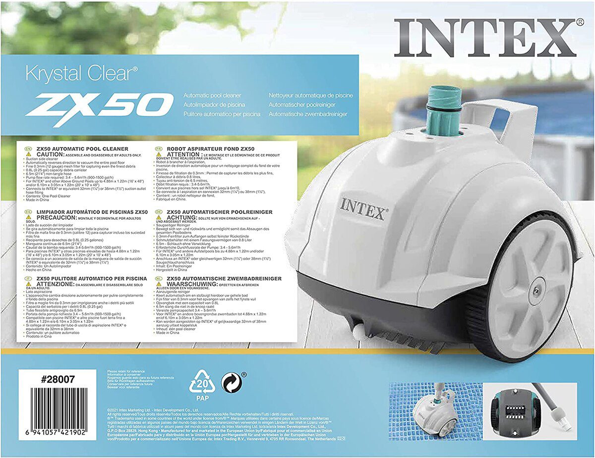 Intex Auto Above Ground Pool Cleaner 28007 - Image 5