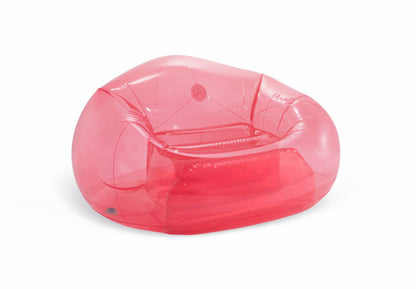 Intex Transparent Pink Beanless Bag 66501