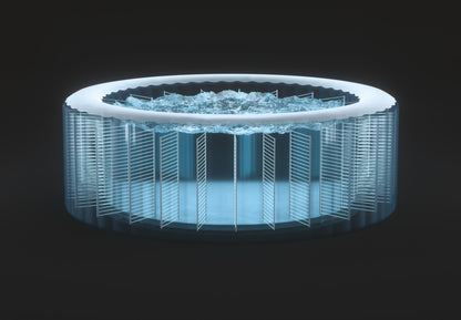 Intex PureSpa Bubble Massage 4 Person Spa 28426 - Image 9