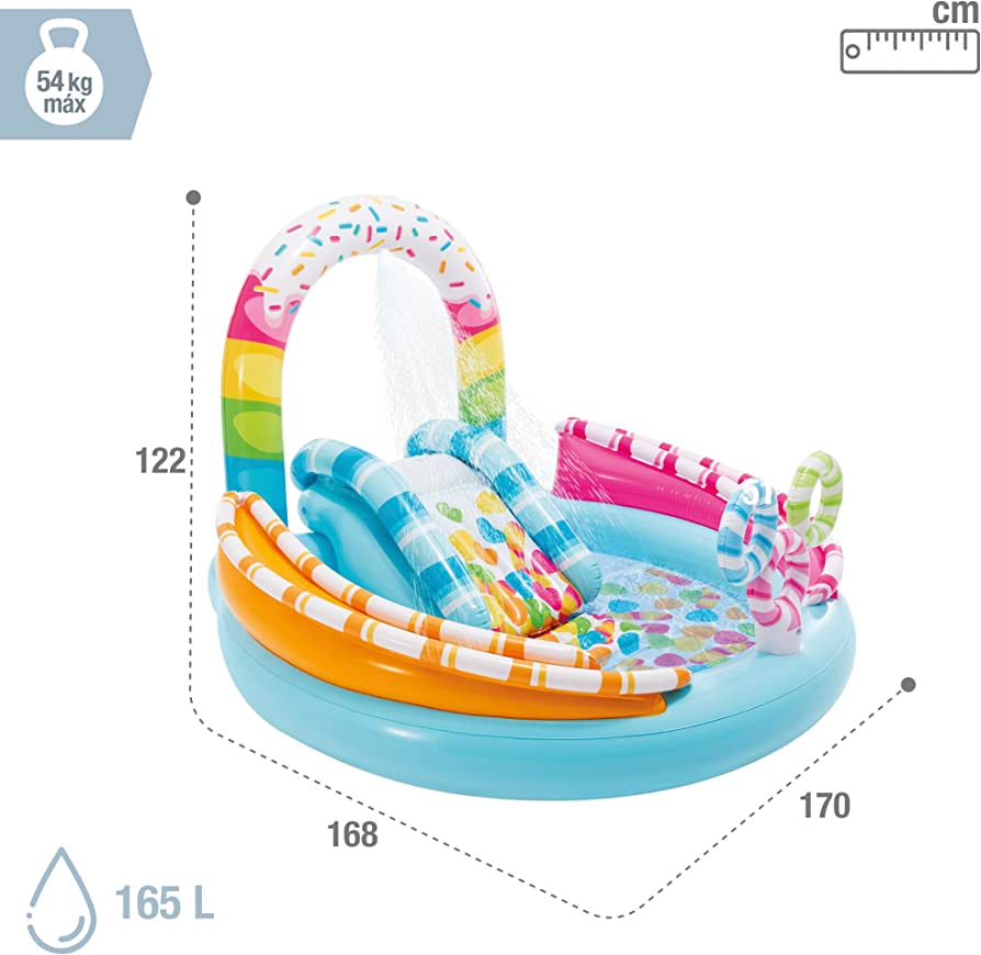 Intex Candy Fun Inflatable Play Centre 57144 - Image 4
