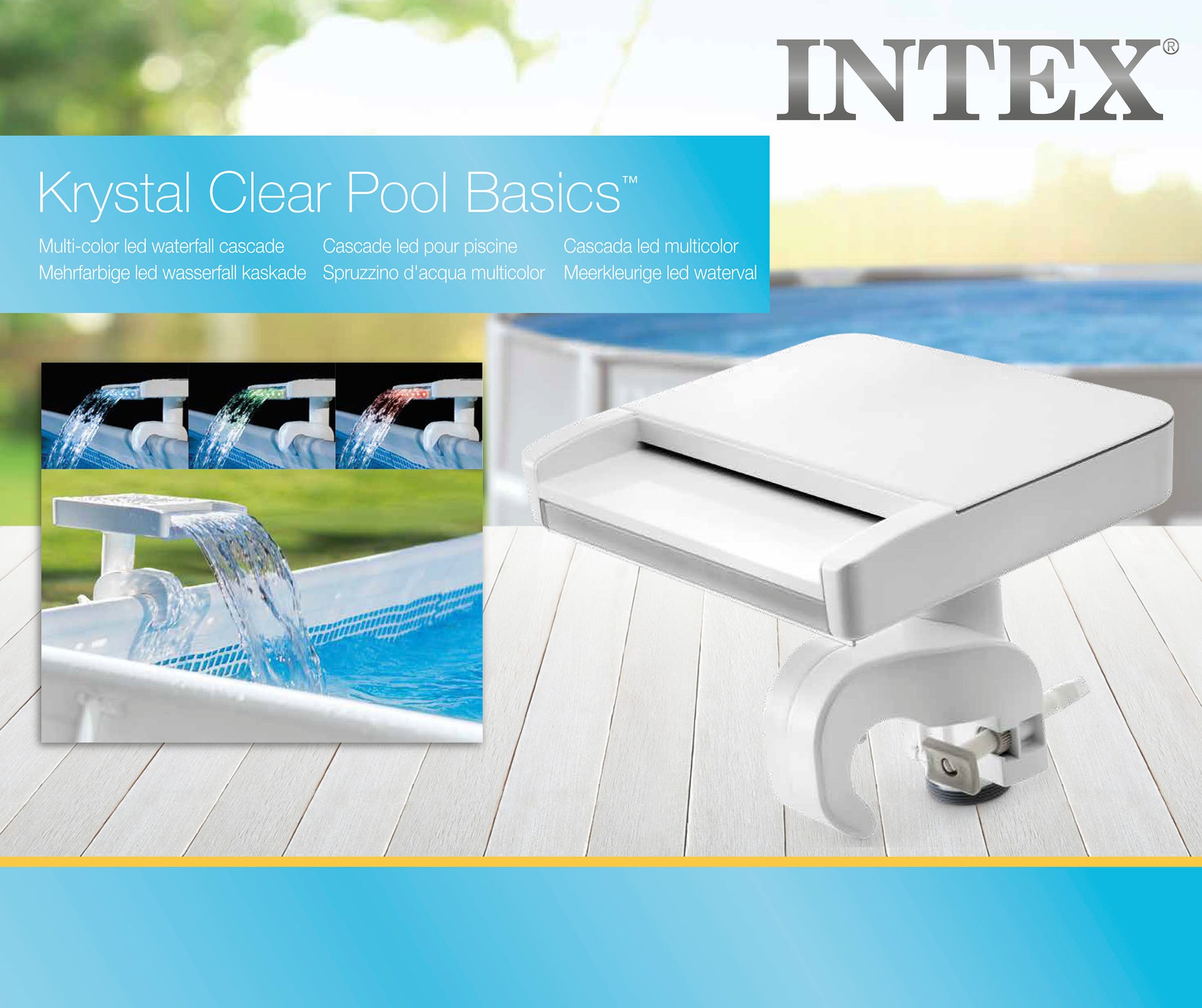 Intex Multi-Color LED Waterfall Cascade 28090 - Image 2