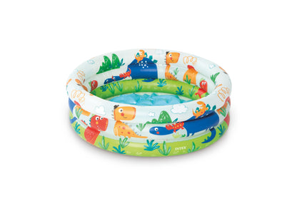 Intex Dino Buddies 3-Ring Inflatable Kiddie Pool 57106 - Image 2