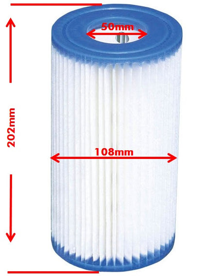 Intex 3 x Filter Cartridge replacement Size A FILTER PUMP 29003 - Image 5