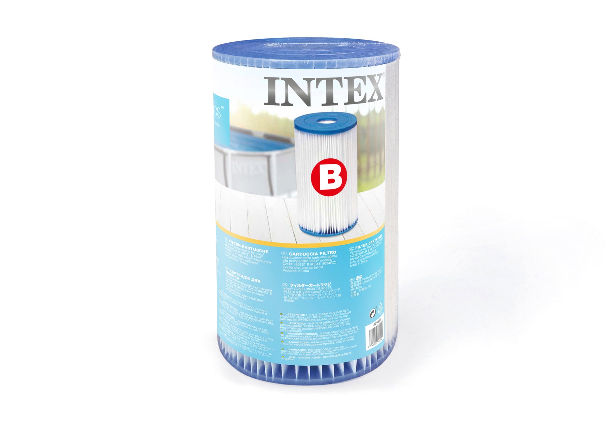 Intex Filter Cartridge replacement Size B INTEX FILTER PUMP 29005 - Image 4