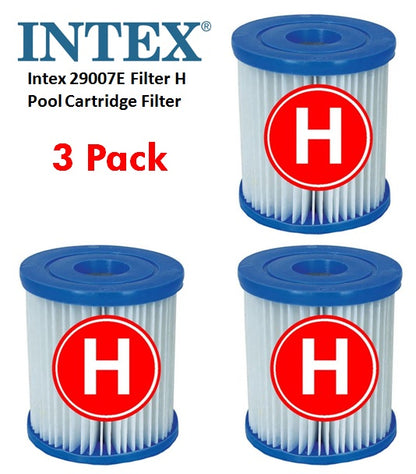 Intex 3 x Filter Cartridge replacement Size H INTEX FILTER PUMP 29007 - Image 3