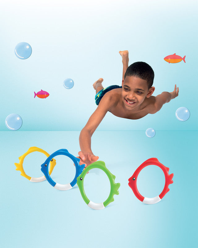 Intex Underwater Pool Toys Fish Rings  55507 - Image 3