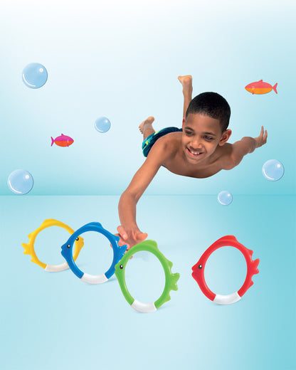 Intex Underwater Pool Toys Fish Rings  55507 - Image 3