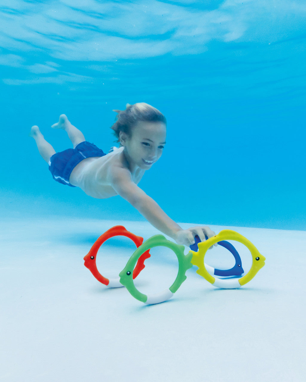 Intex Underwater Pool Toys Fish Rings  55507 - Image 4