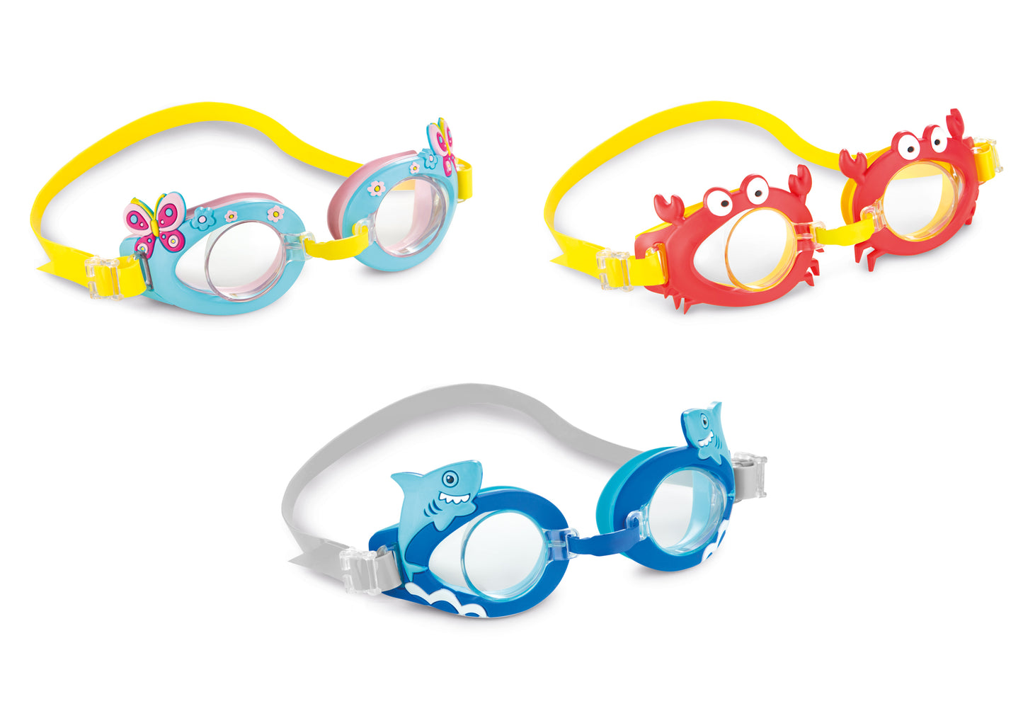 Intex Fun Swimming Goggles - Assortment - 55610 - Image 5