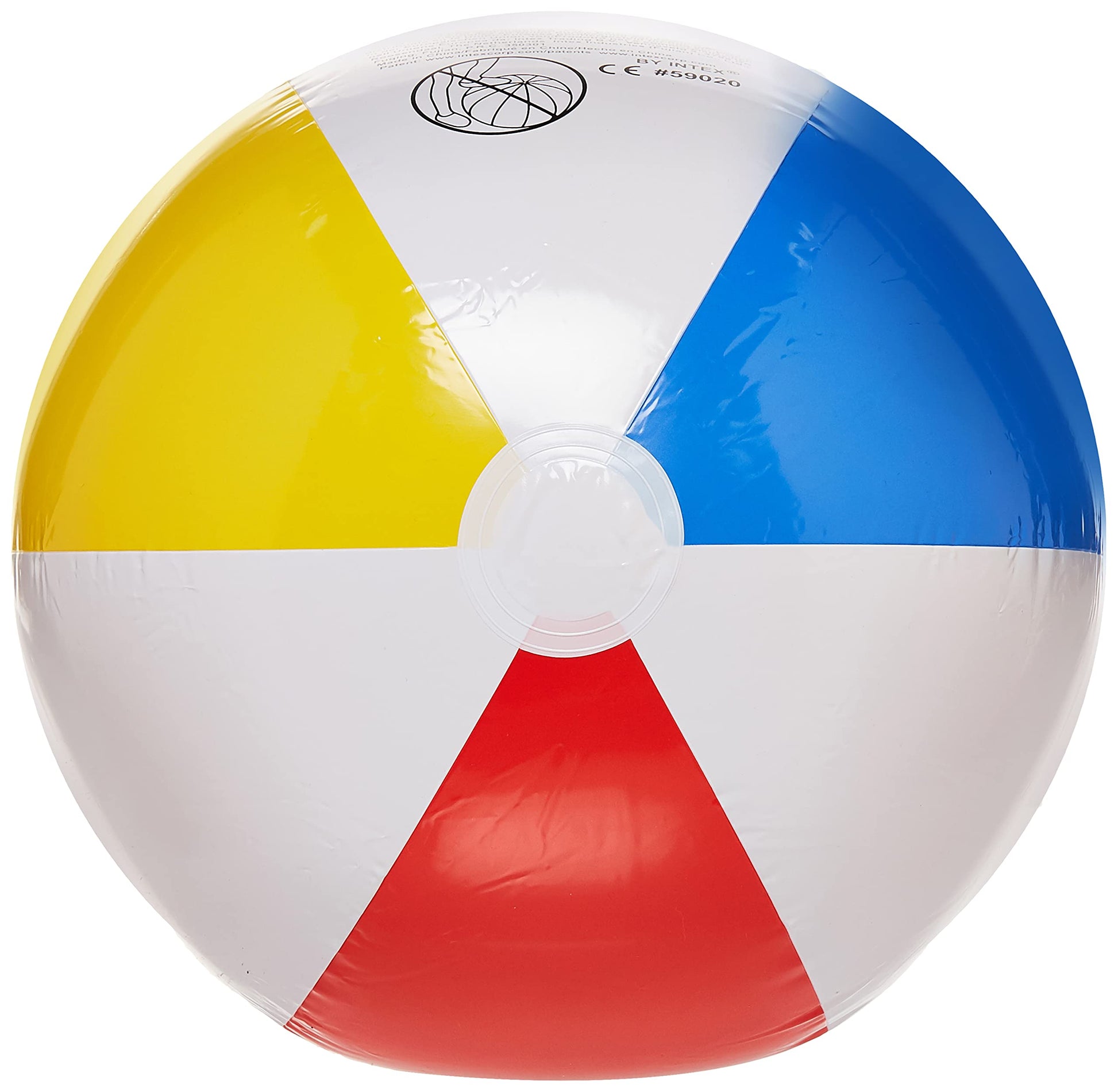 Intex Beach Ball 51cm Glossy Panel 59020 - Image 2