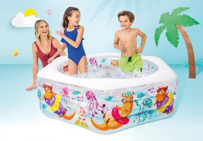 INTEX Deluxe Happy Otter Pool 1191cm x 178cm x x61cm 56493 - Image 3