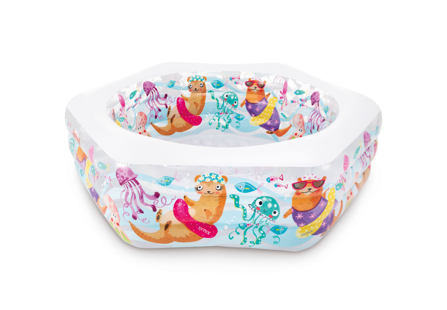 INTEX Deluxe Happy Otter Pool 1191cm x 178cm x x61cm 56493 - Image 5