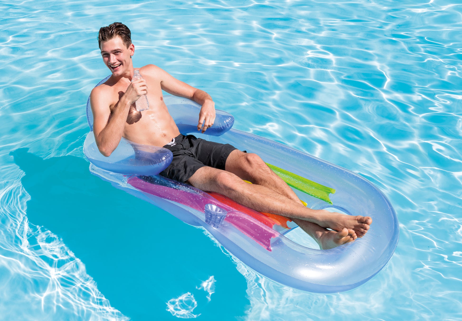 Intex King Kool Inflatable Pool Lounge 58802 - Image 2