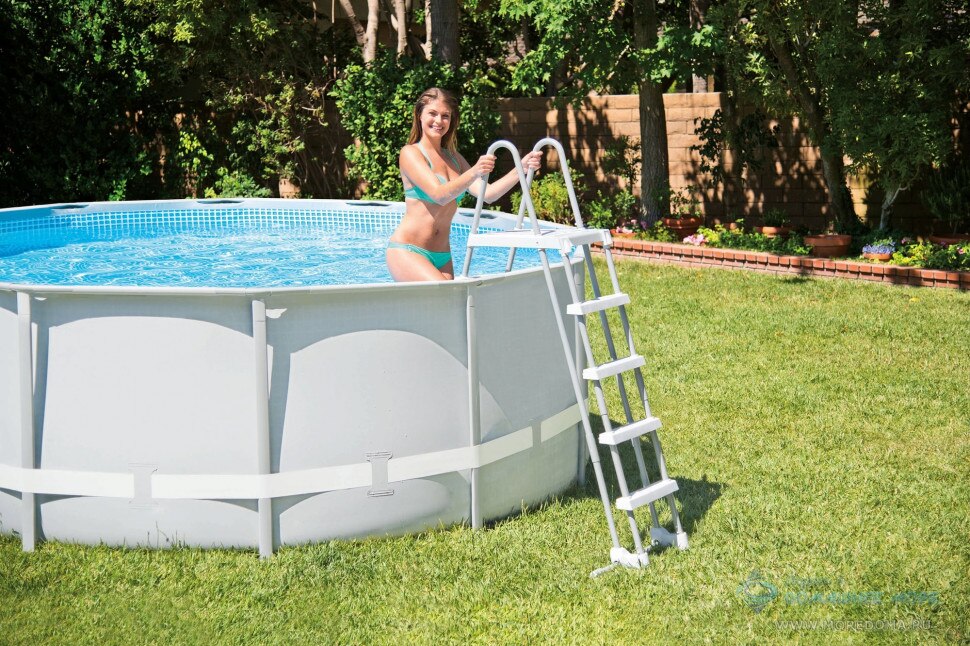 Intex Pool Ladder with Removable Steps for 122cm (48") Wall Height Pools 28076 - Image 2