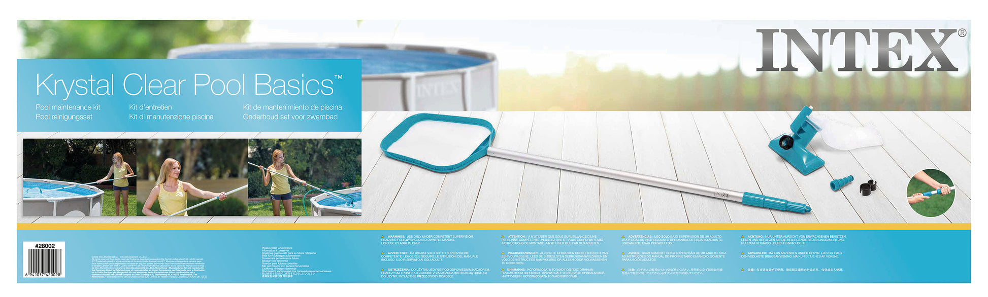 Intex Pool Cleaning Maintenance Kit for Above Ground Pools 28002 - Image 6