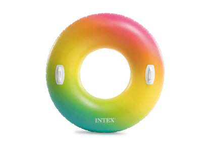 Intex Rainbow Ombre Tube Pool Float 58202 - Image 5