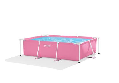 Intex Pink Rectangular Frame Pool 28266 - Image 3