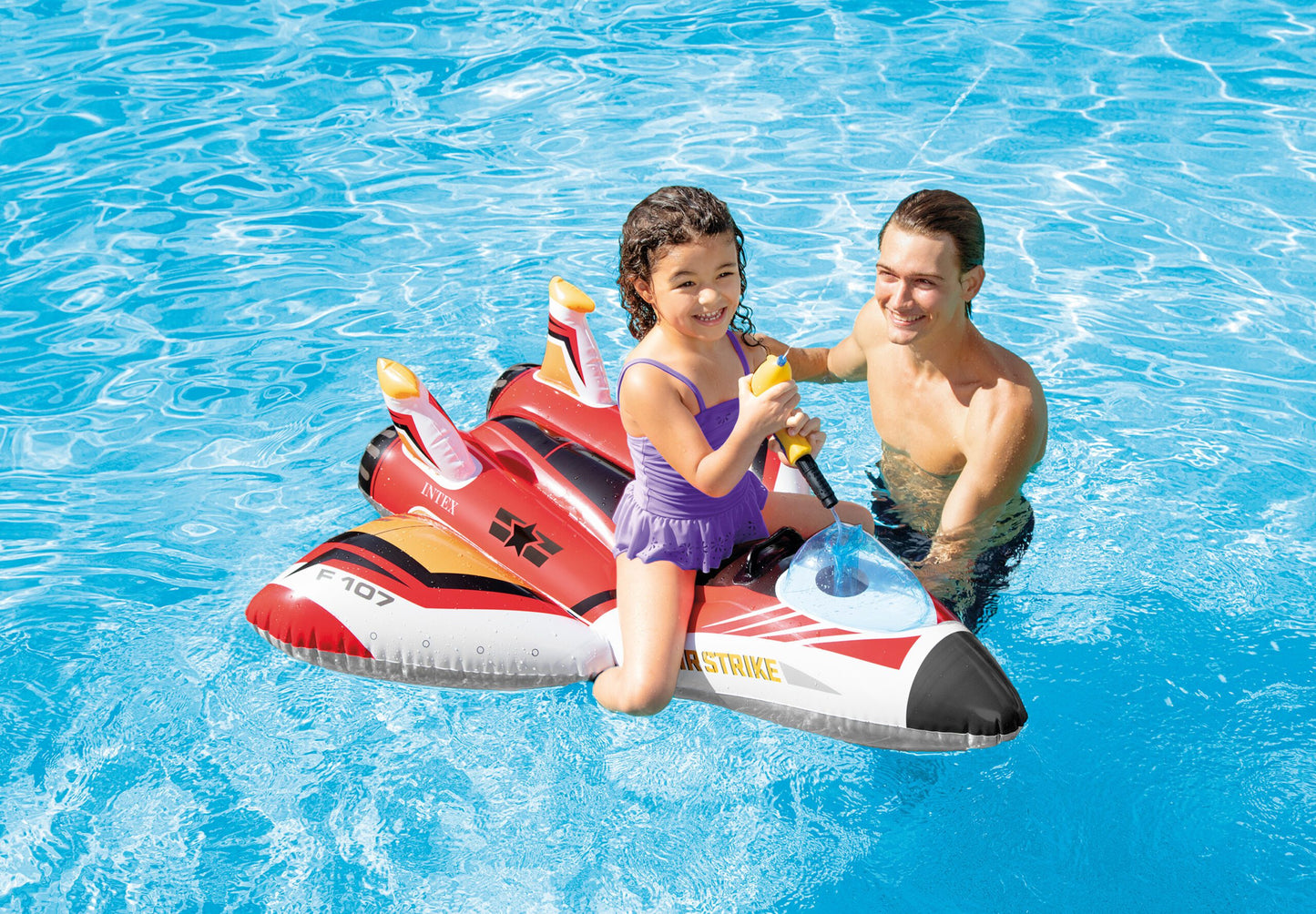 Intex Water Gun Plane Ride-On Pool Toy 57536 - Image 3